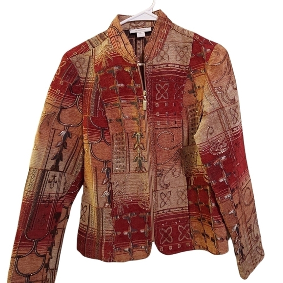 ☆☆♡♡Dressbarn small jacket front Zipper - Picture 1 of 7